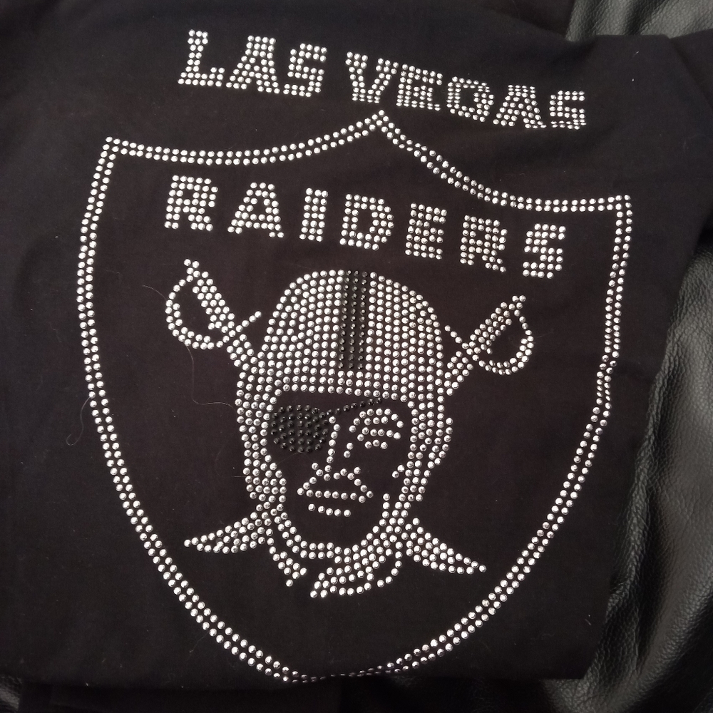 Las Vegas Raiders leggings and matching  t shirt top